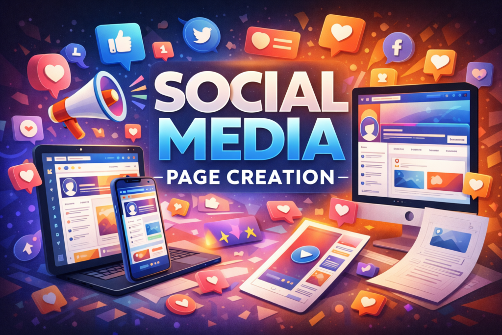 Social Media Page Creation